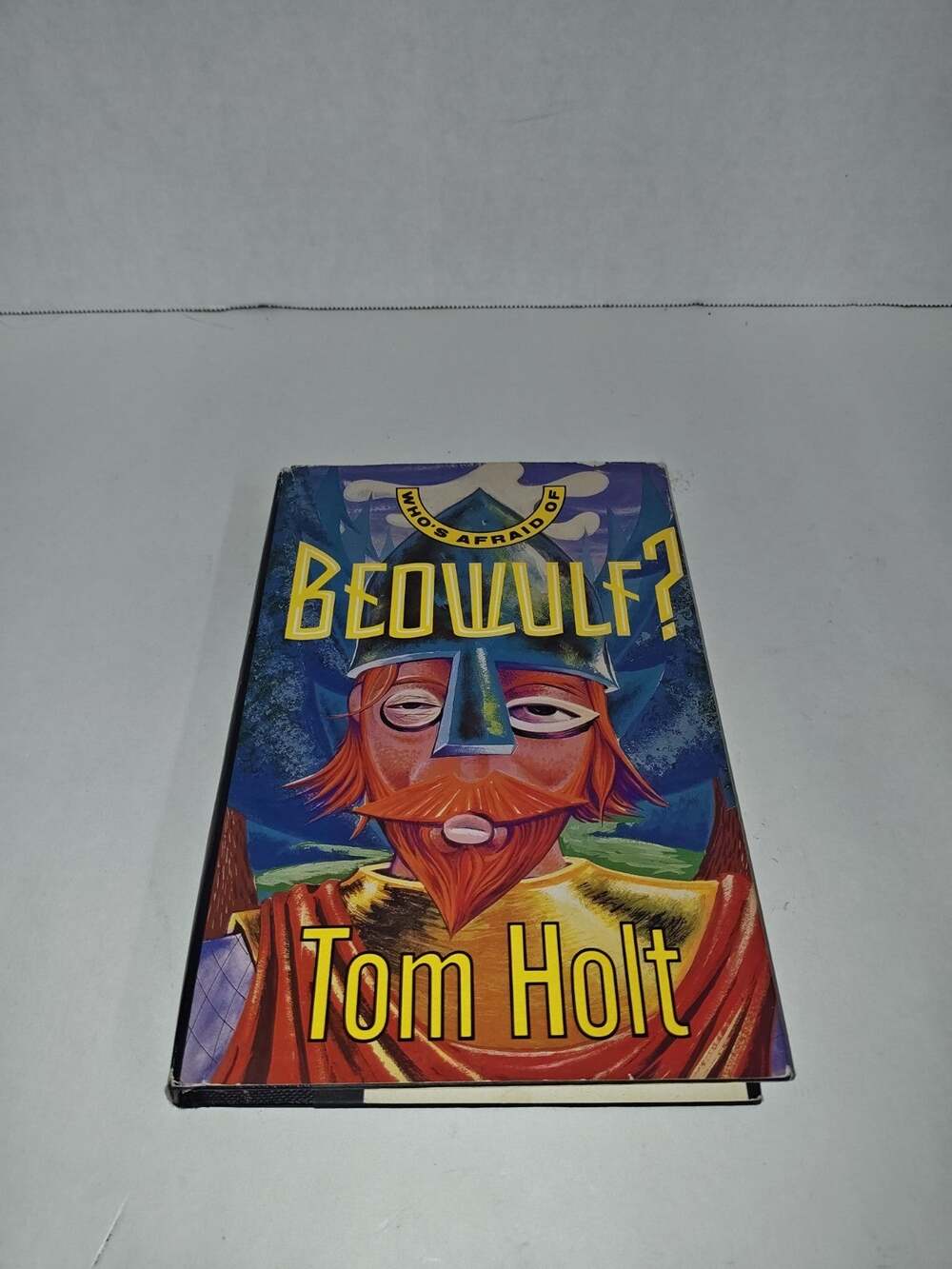 Who's Afraid Of Beowulf? By Tom Holt Vintage Hardcover Book 1988 St. Martin's
